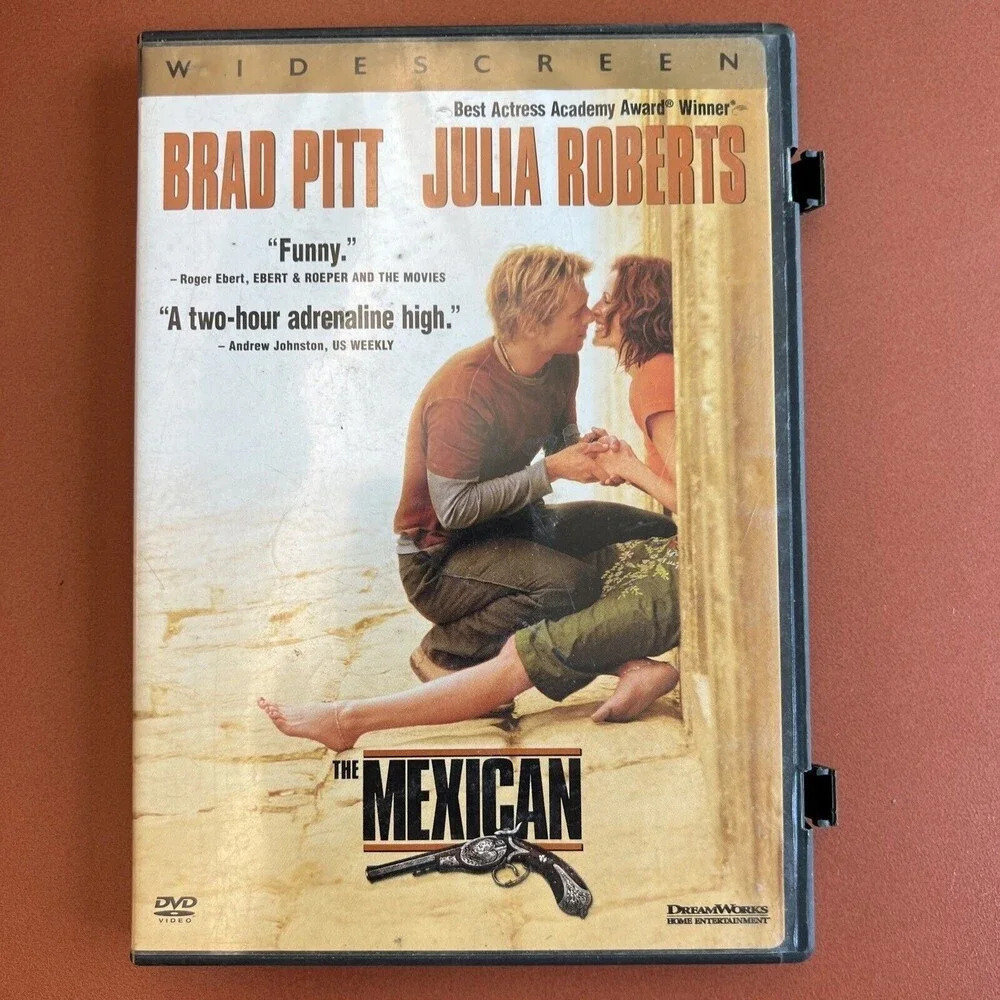 The Mexican (DVD, 2001, Widescreen) Brad Pitt, Julia Roberts
